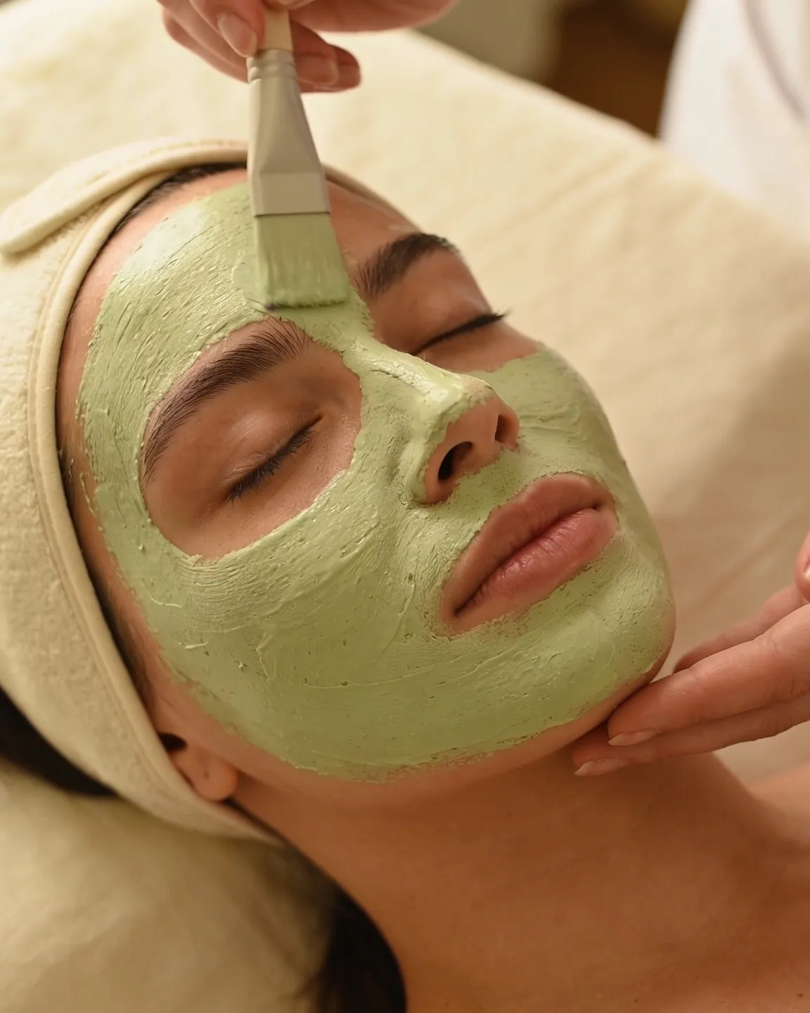 Step 3: mask and serum